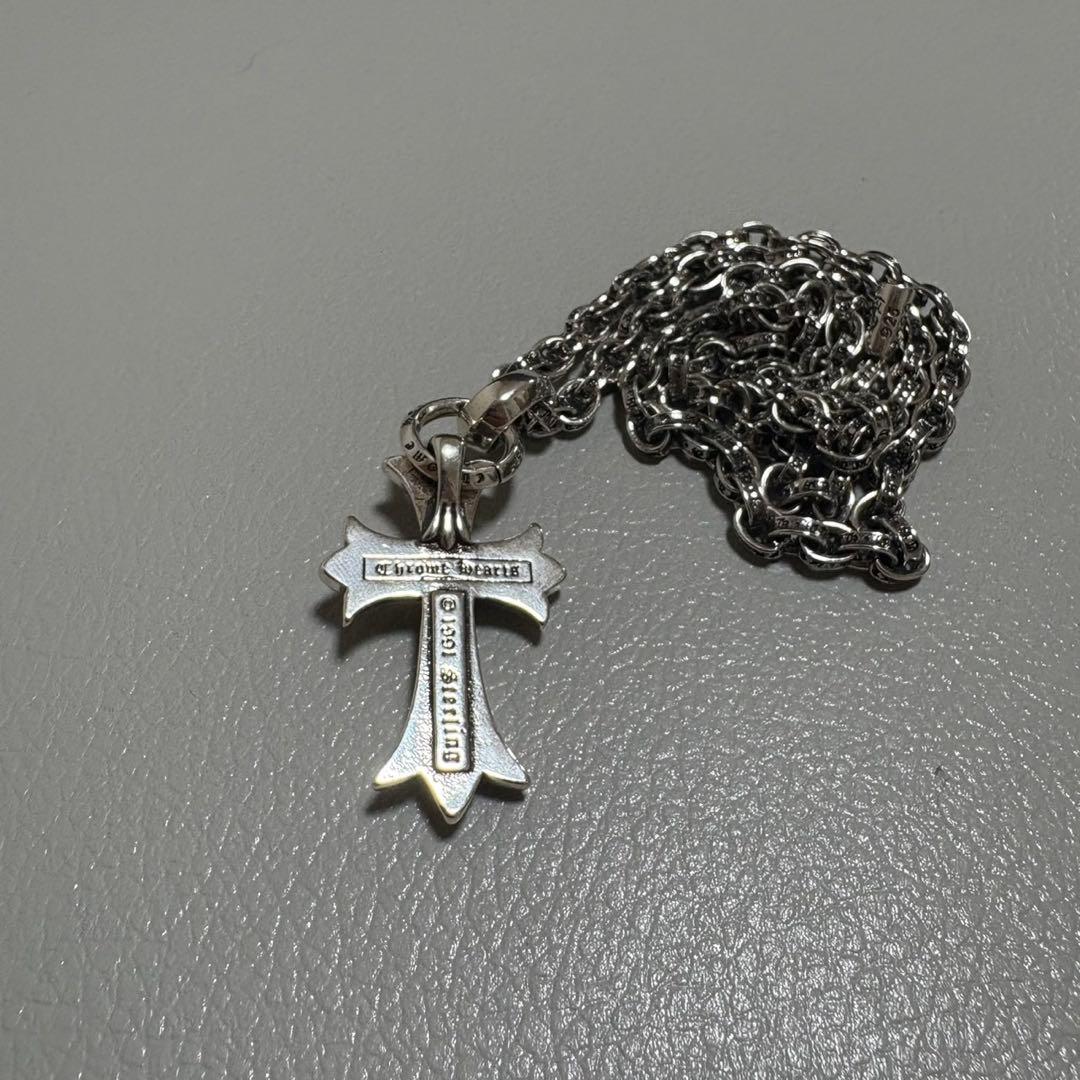 silver925 クロスネックレス