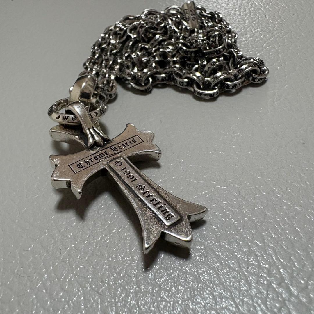 silver925 クロスネックレス