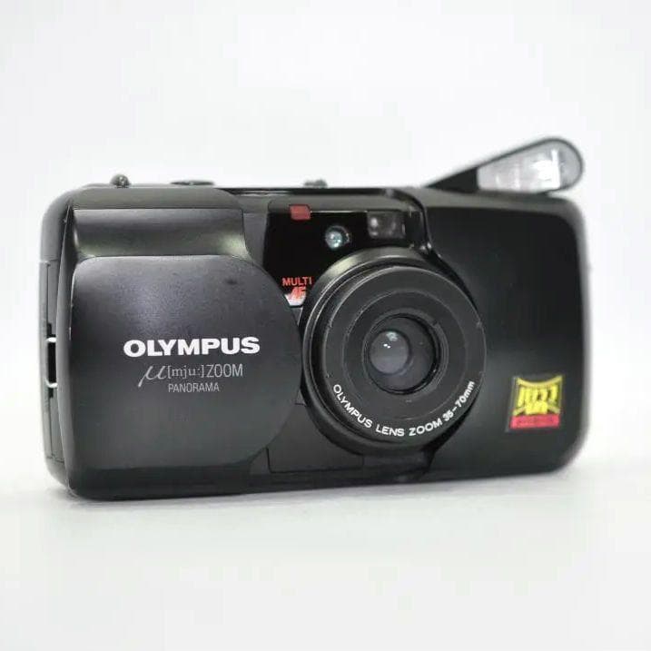 【動作ＯＫ】OLYMPUS μ[mju:] ZOOM PANORAMA カメラ
