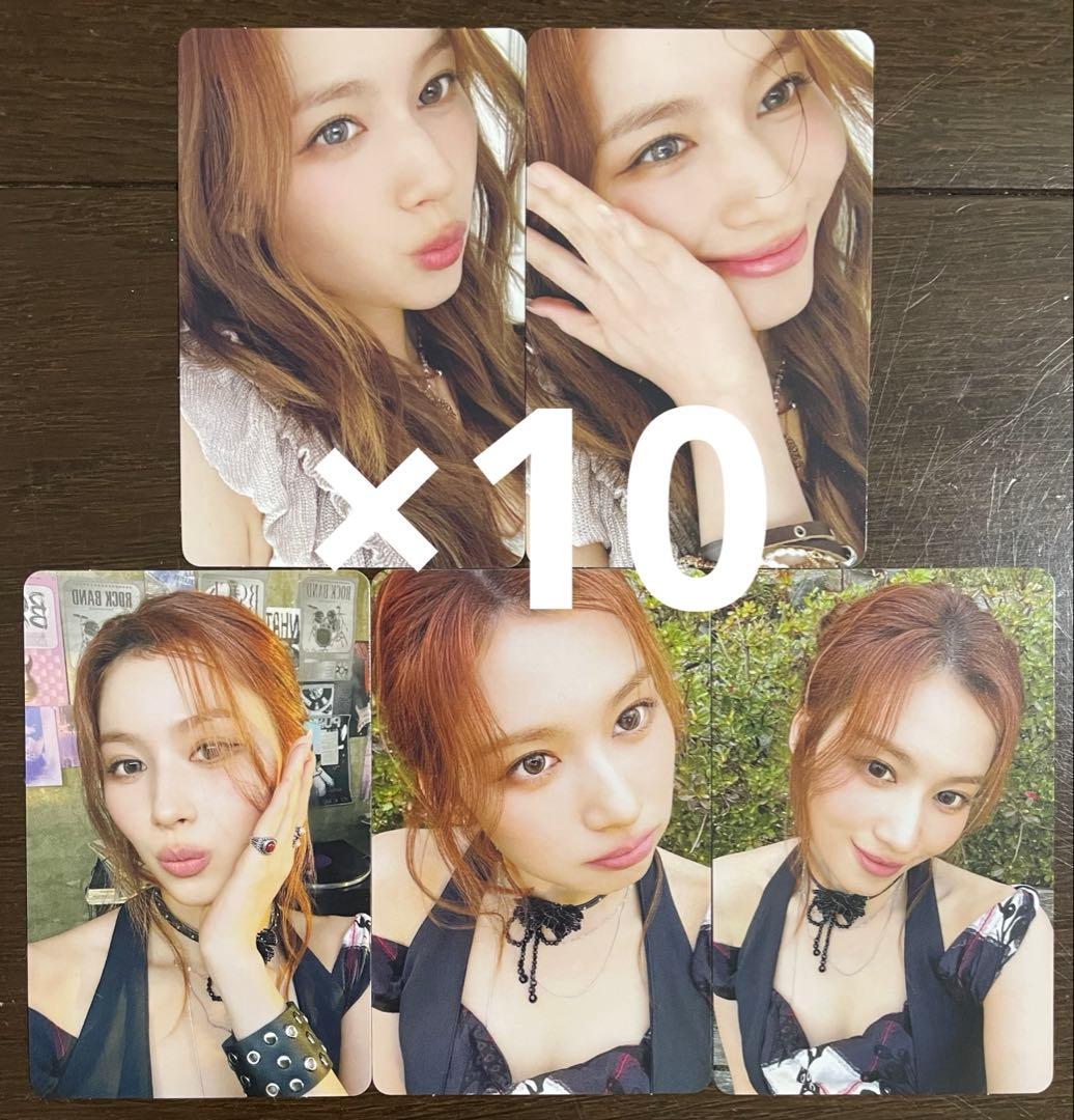 TWICE ENEMY ソロ盤 サナ トレカ コンプセット×10セット