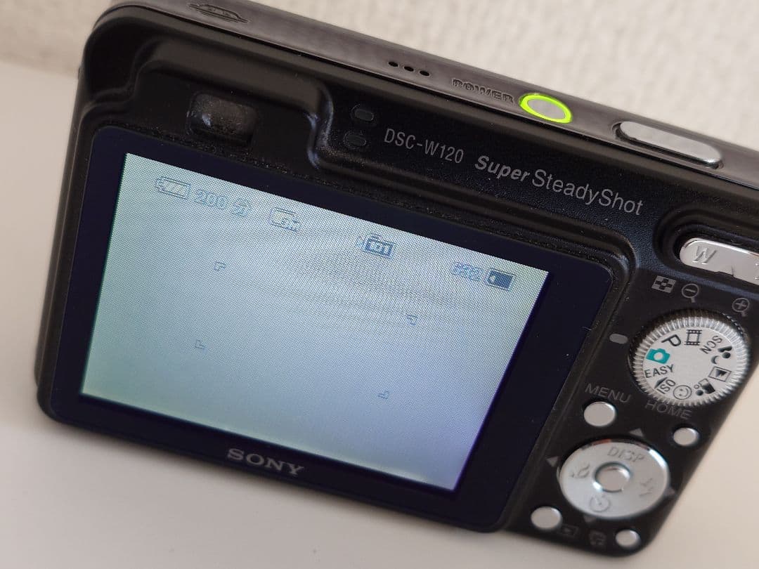 SONY DSC−W120 コンパクトデジタルカメラ メモリースティック付