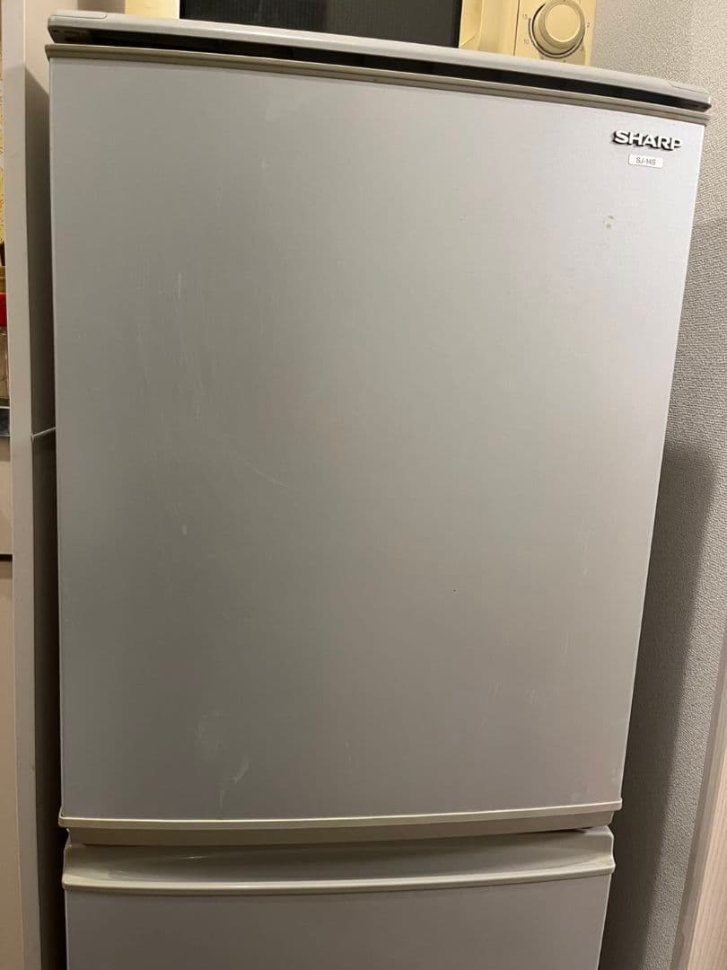 【送料込み】SHARP ノンフロン冷蔵庫 SJ-14S-S 137L