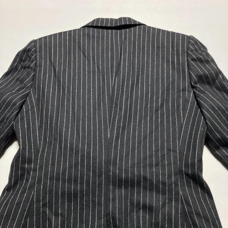 ラルフローレン★パンツスーツ セットアップ ストライプ ジャケット 黒 9