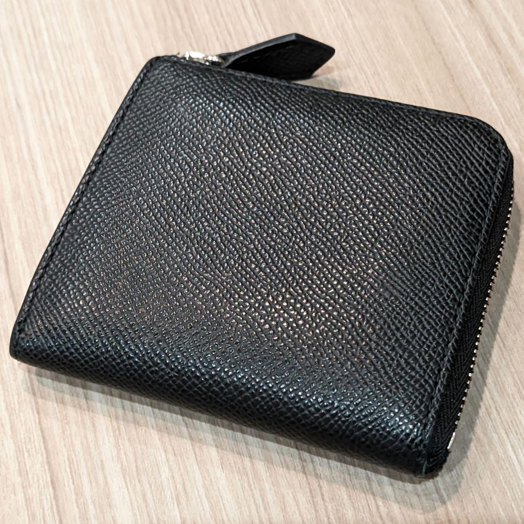 ブルックリンミュージアム　ハーフLジップウォレット　ブラック