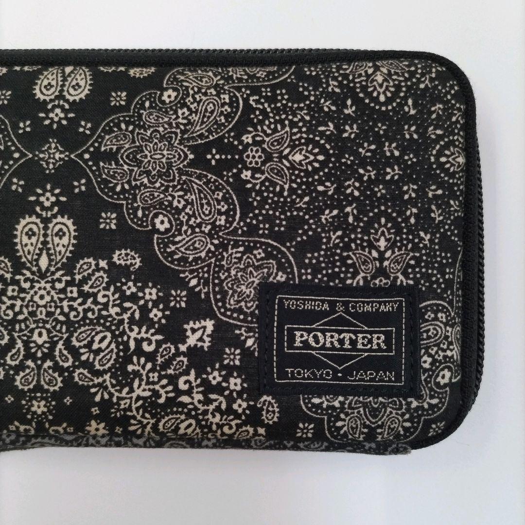 ポーター　PORTER 財布　ペイズリー　ウォレット　長財布　最高デザイン