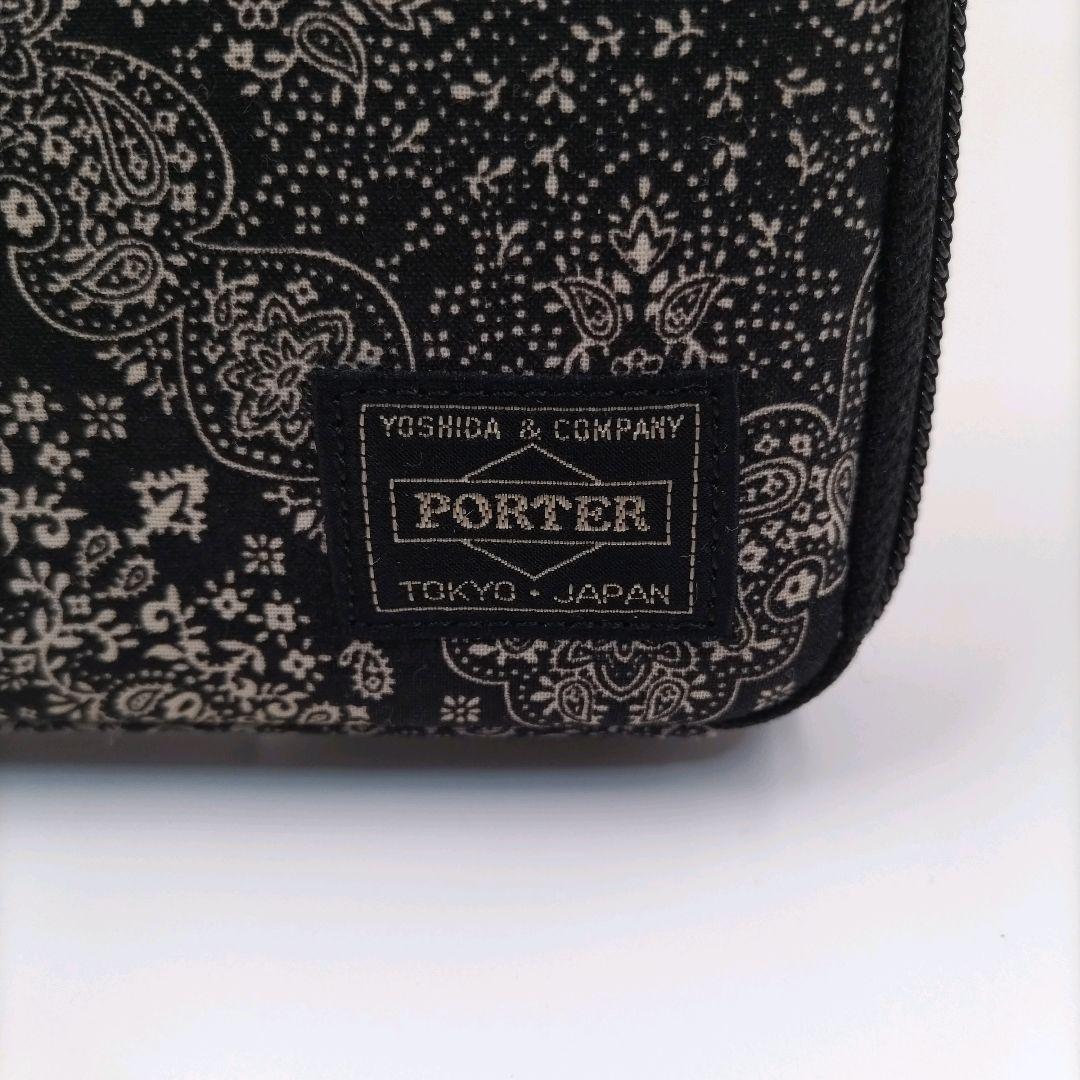 ポーター　PORTER 財布　ペイズリー　ウォレット　長財布　最高デザイン