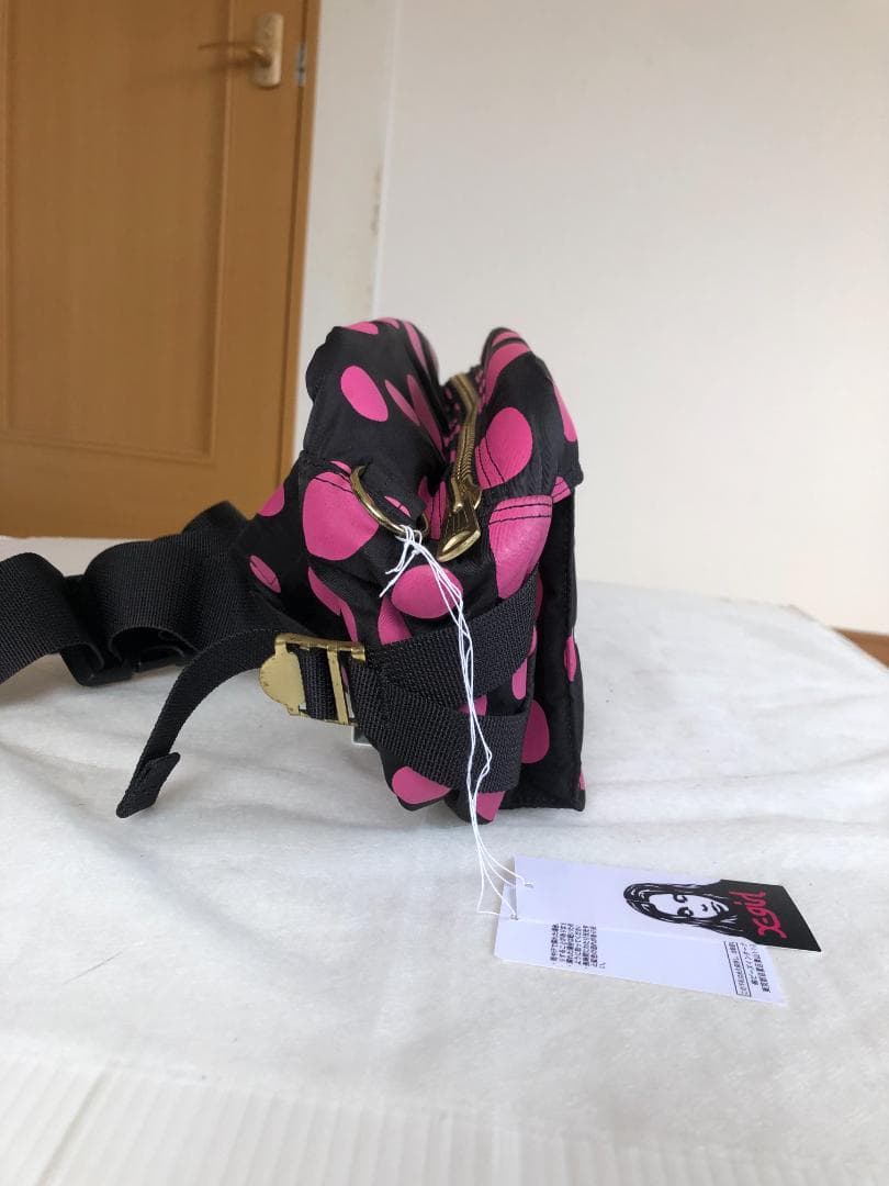 美品　ポーター　草間彌生　ウエスト　ポーチ　ボディー　バッグ　タンカー　旅行