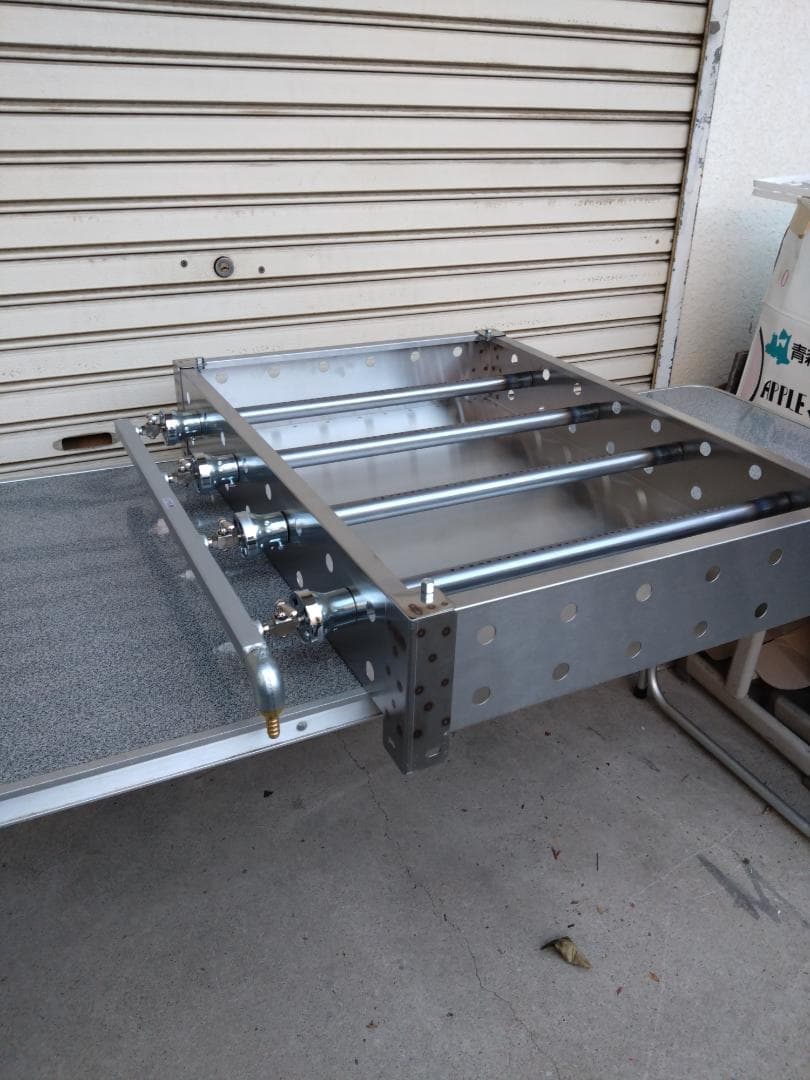 新品 極厚９ミリ鉄板 海の家 ７５✕５５ 鉄板焼 コンロ 送料無料 お好み焼き