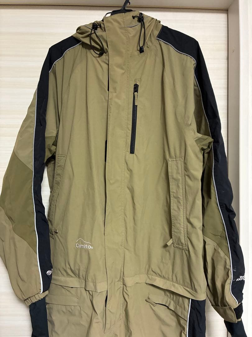 Dimito スノーボードウェア カーキ/ブラック