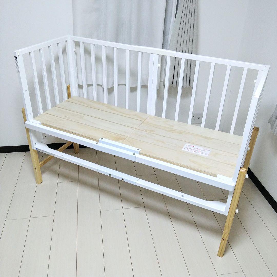 【早い者勝ち❣綺麗☆】大和屋 ベビーベッド そいねーるⅢ⭐︎ アポ