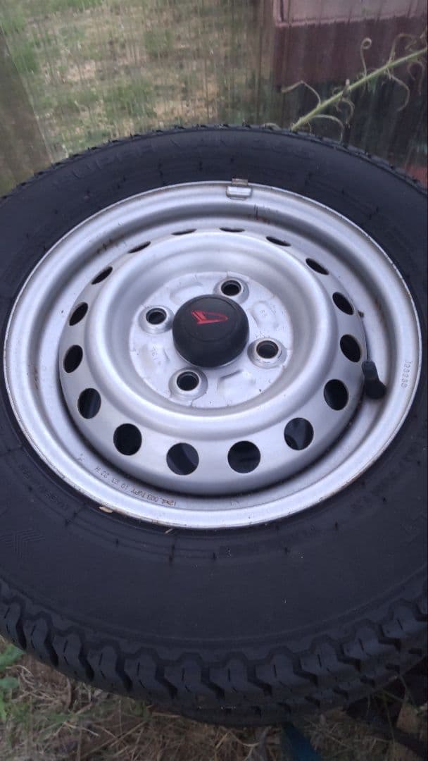 SUPER VAN 155R12 6PRタイヤ・ホイールセット