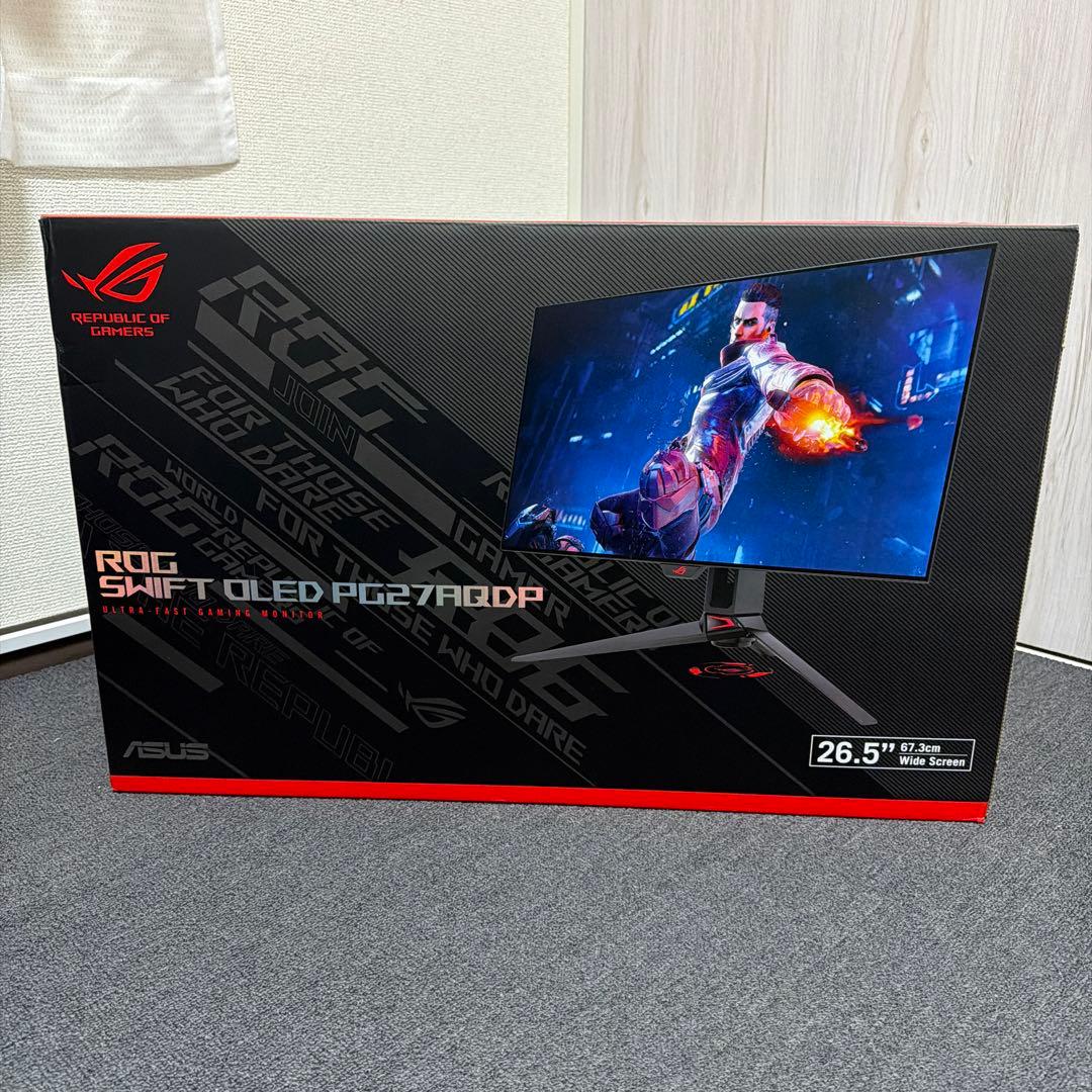 ROG SWIFT OLED PG27AQDP WQHD 480Hz モニター