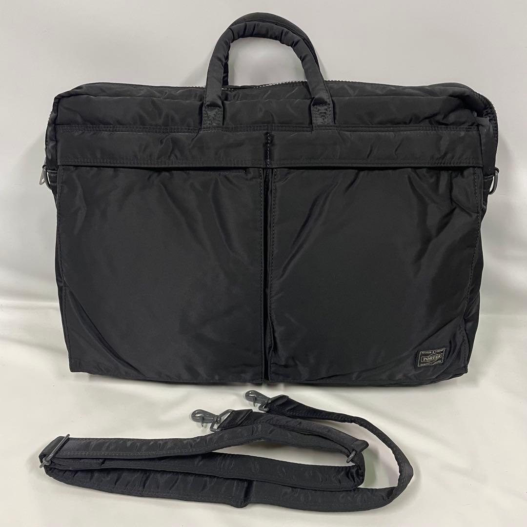 PORTER 吉田カバン 2way タンカー ビジネスバッグ ブラック 大