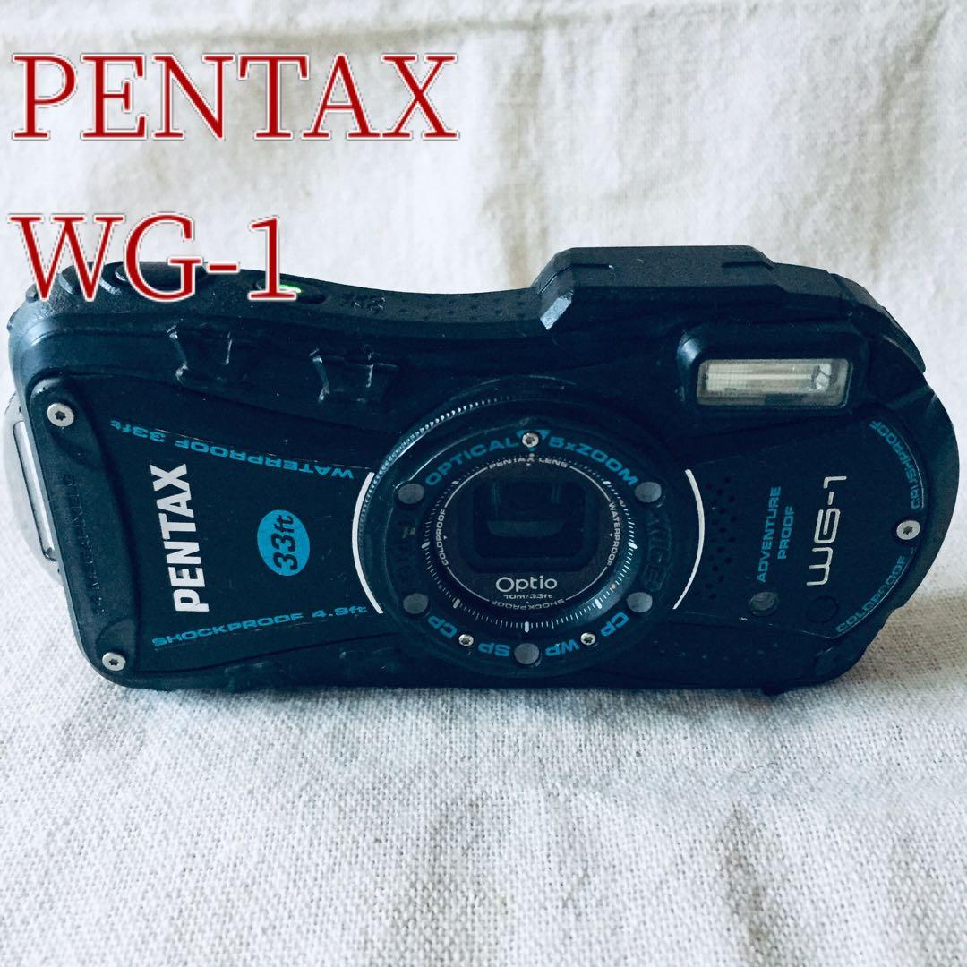 充電器付属 PENTAX WG-1 防水 防塵 耐衝撃 現場 タフカメラ