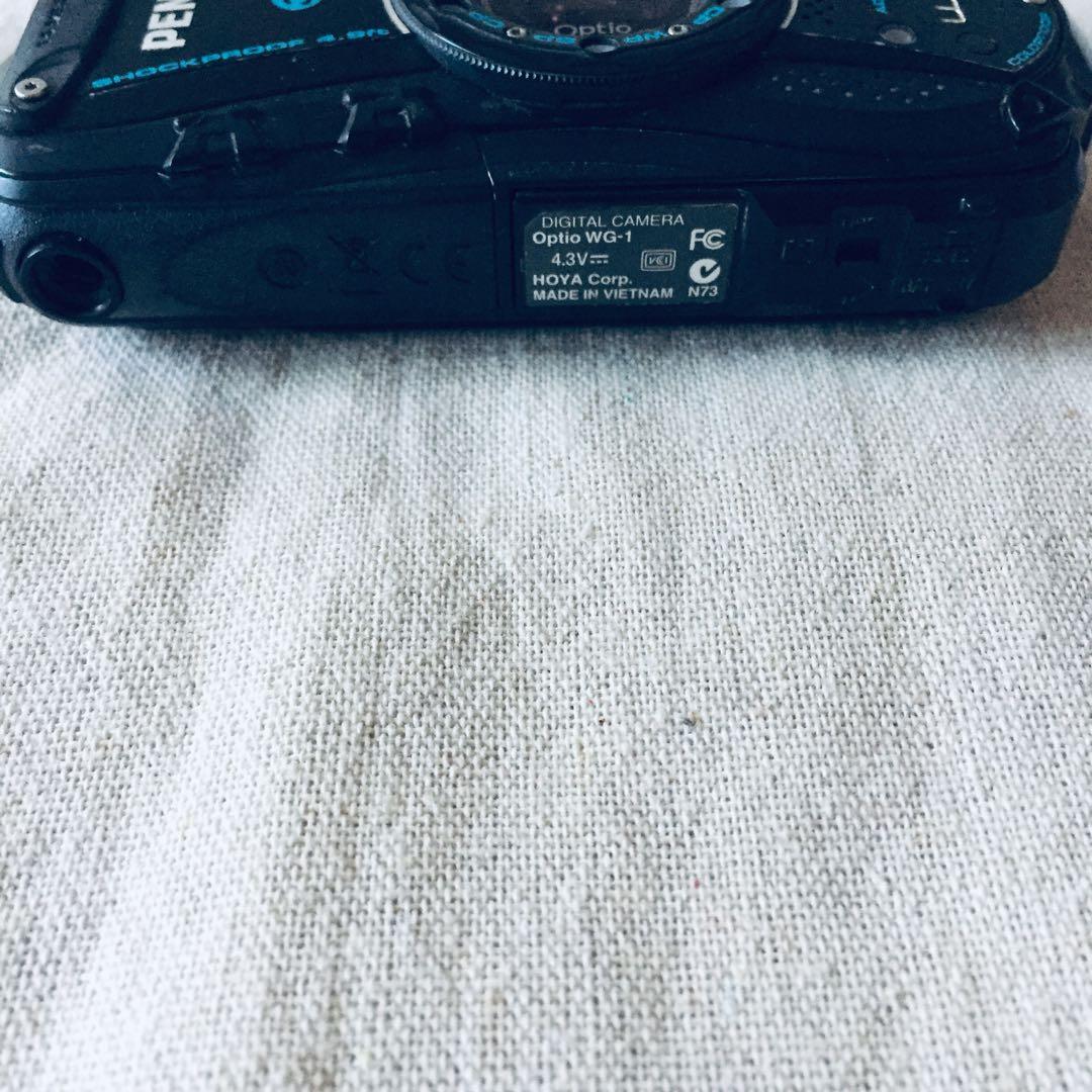 充電器付属 PENTAX WG-1 防水 防塵 耐衝撃 現場 タフカメラ
