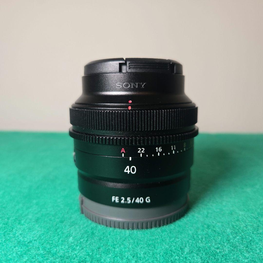 SONY FE 2.5/40 G レンズ　SEL40F25G