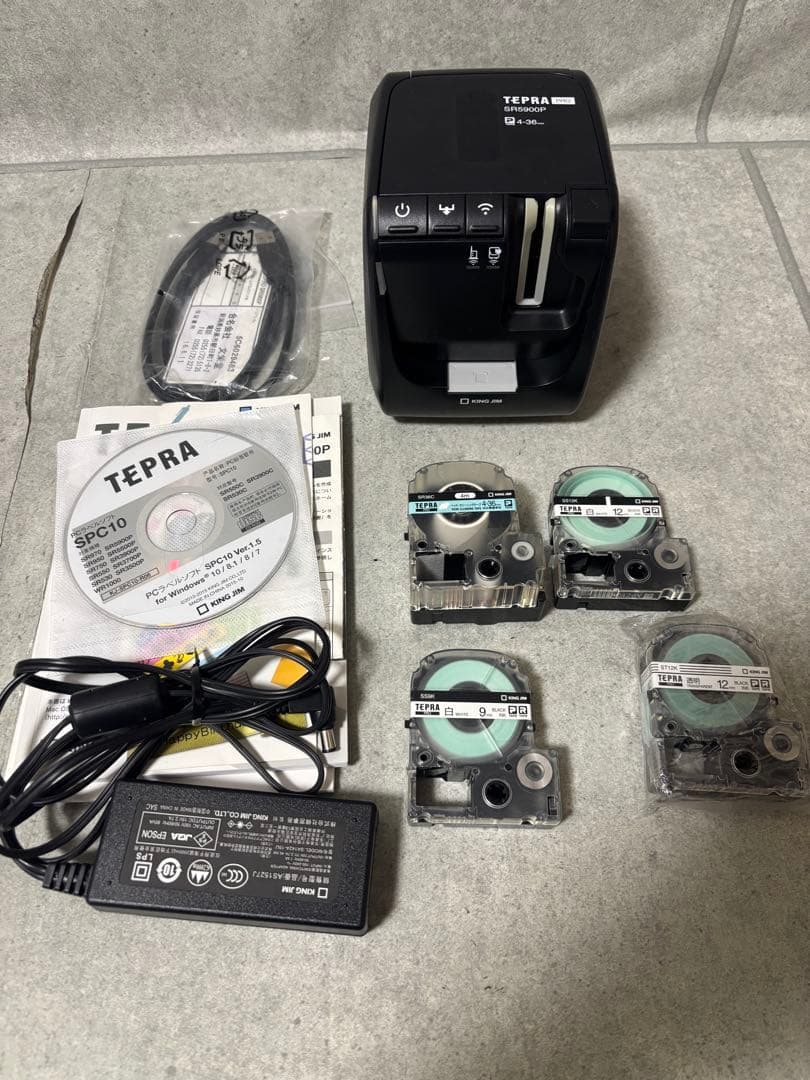 TEPRA PRO ラベルプリンター TH-SR5900PS 未使用ラベル付き