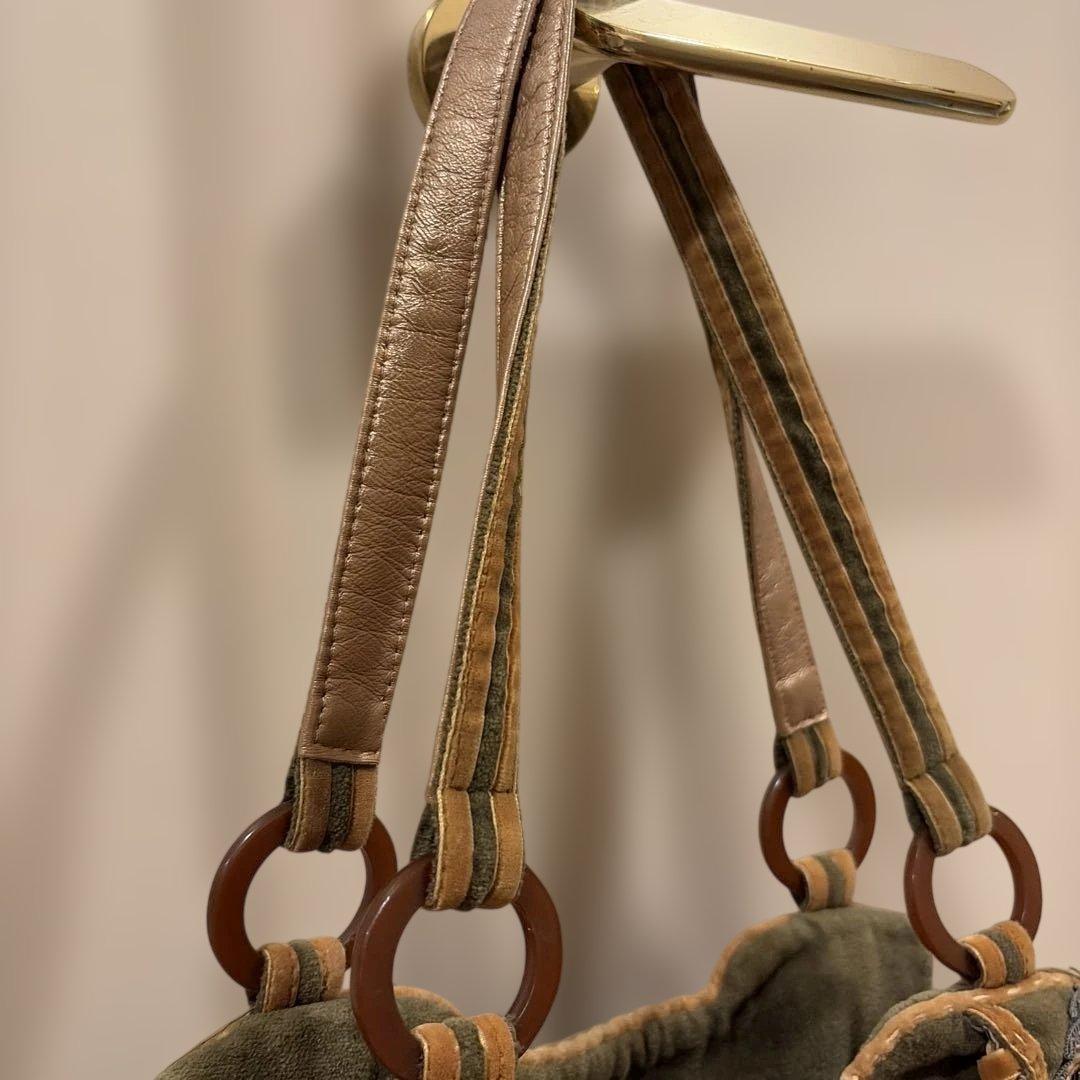 JAMIN PUECH 刺繍ハンドバッグ