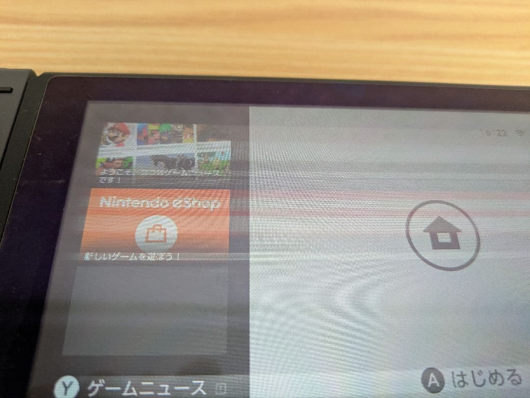 Nintendo Switch 本体 グレー 初期型 ジャンク品扱い　TV接続可