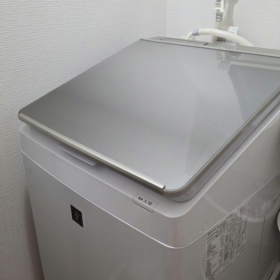 ​【2024年製】SHARP 洗濯機　乾燥機付き 8kg ES-PW8H（美品）