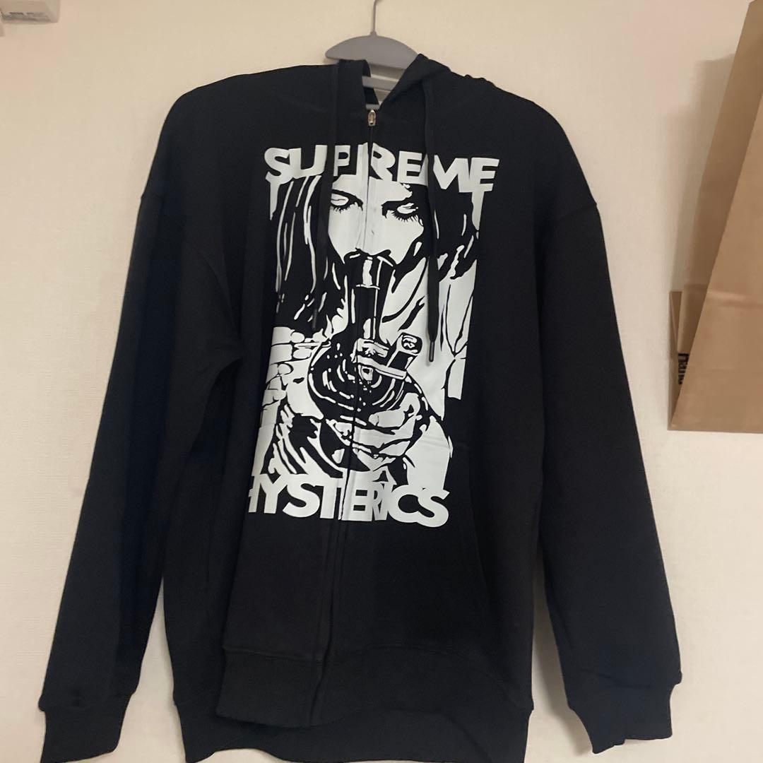 SUPREME×hysteric glamorパーカー