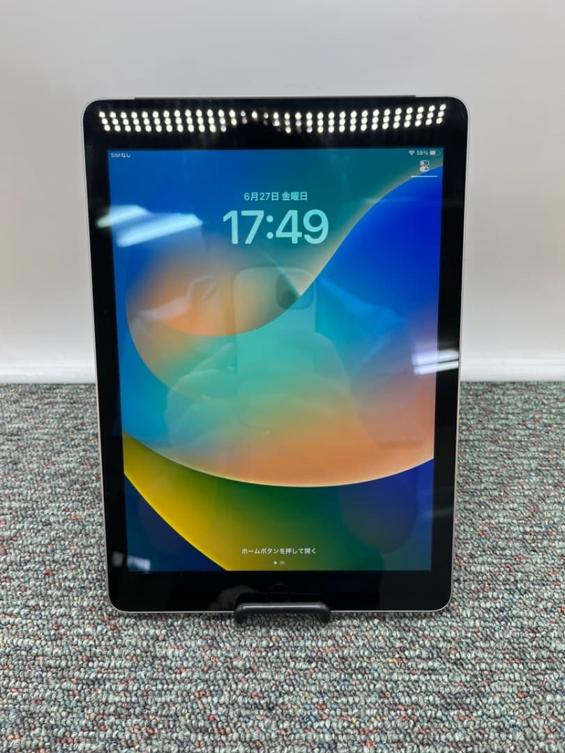 【美品】iPad5　第5世代　Wi-Fi+Cellular　simフリー　820