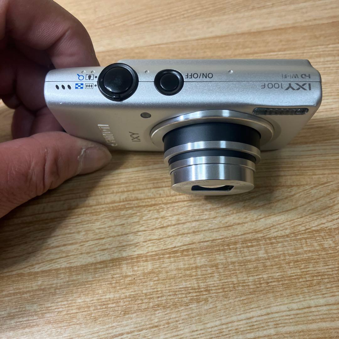 Canon Ixy 100F シルバー コンパクトデジタルカメラ