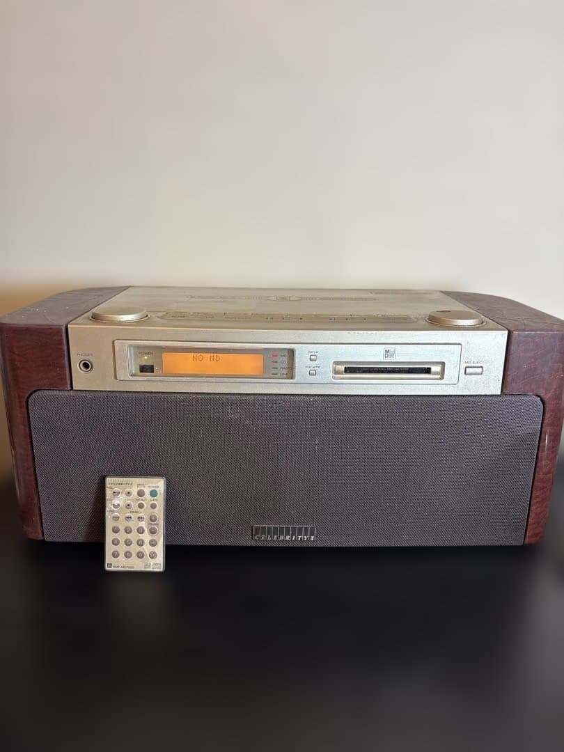 SONY MD-CDコンポ MD-7000 30周年記念モデル　ジャンク