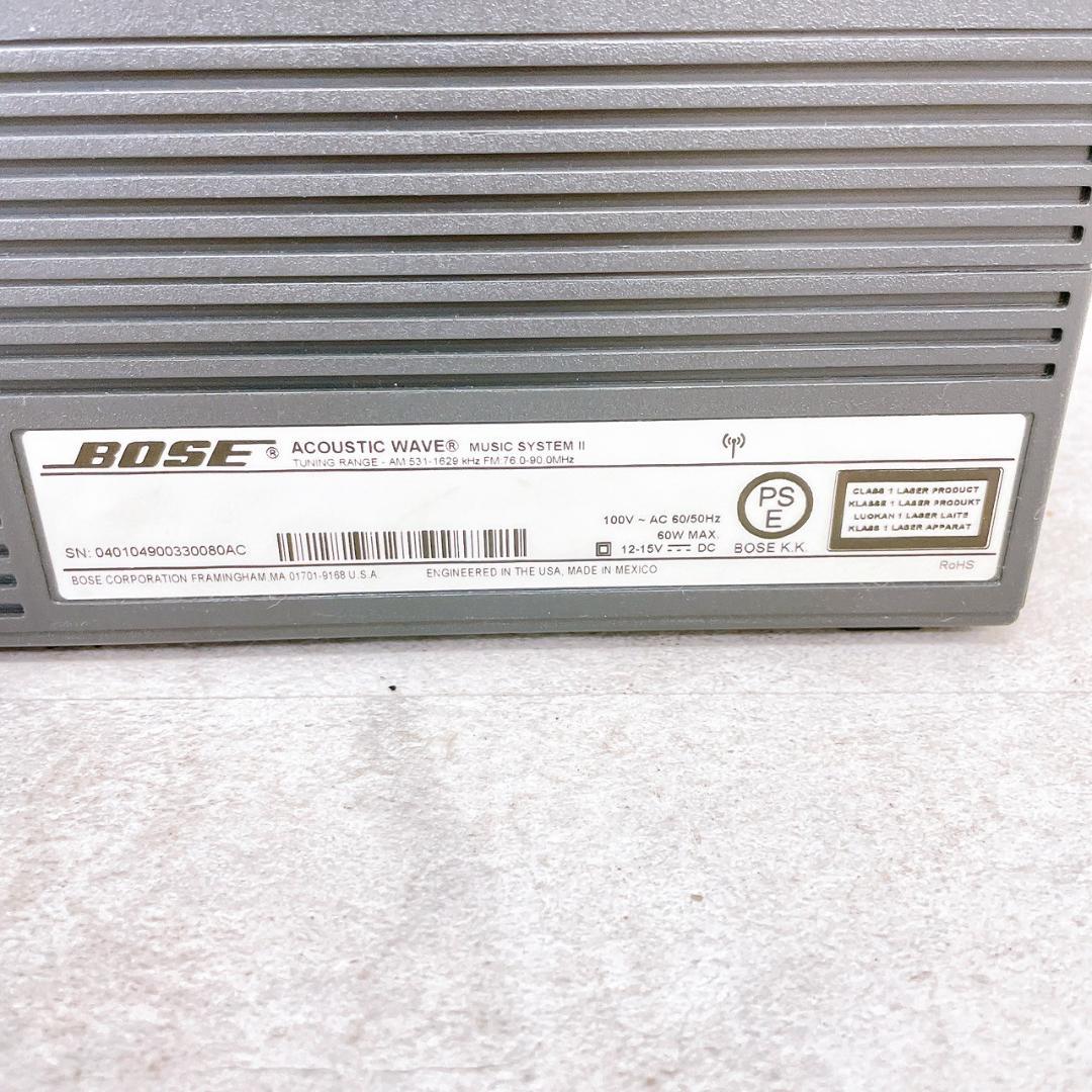 ラジオ・コンポ BOSE Acoustic Wave Music System II