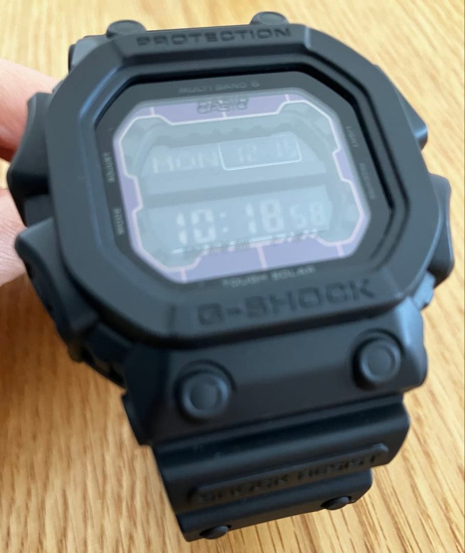 G-SHOCK GXW-56BB オールブラック ソーラー、電波腕時計