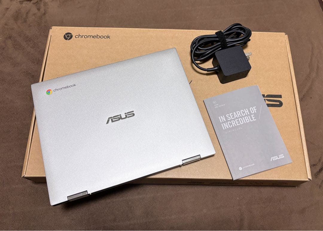 ASUS Chrome book 12インチ／フリップタイプクロームブック