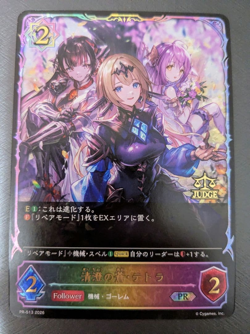 清澄の蒼・テトラ SL仕様 ジャッジプロモ