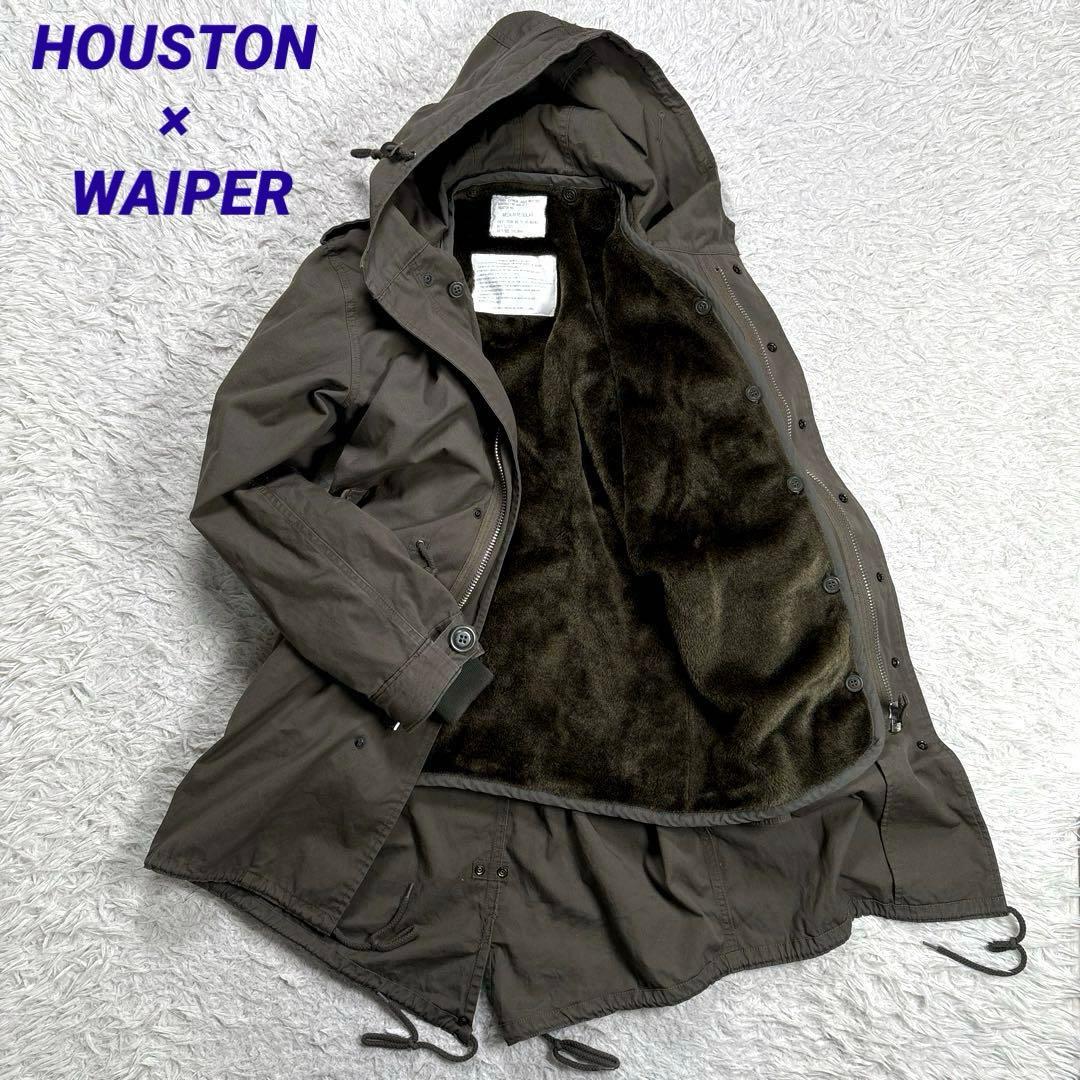 ✨WAIPER別注・M-51✨ヒューストン　モッズコート　ライナー　オリーブ　M