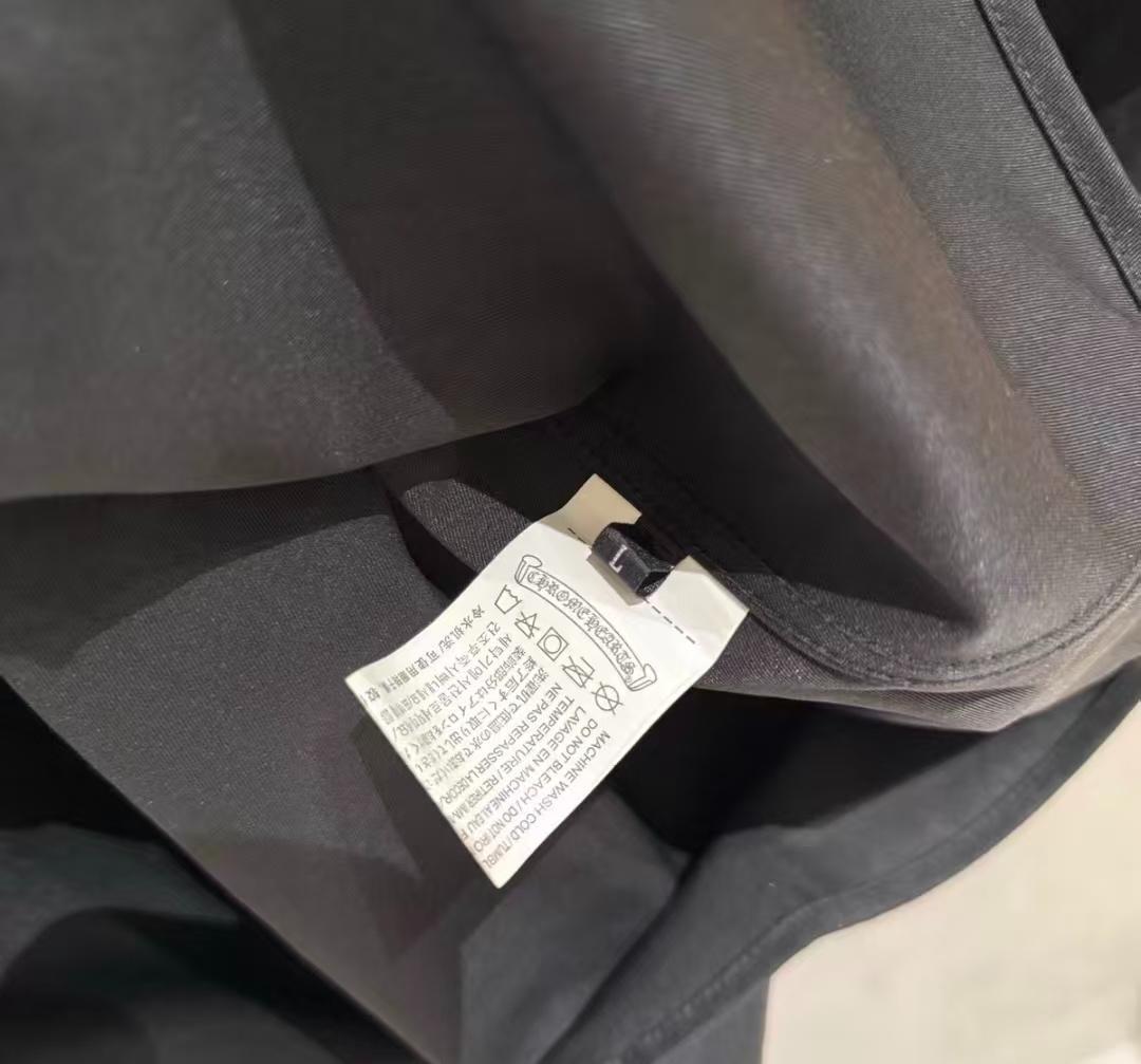 CHROME HEARTSブラック刺繍シャツ