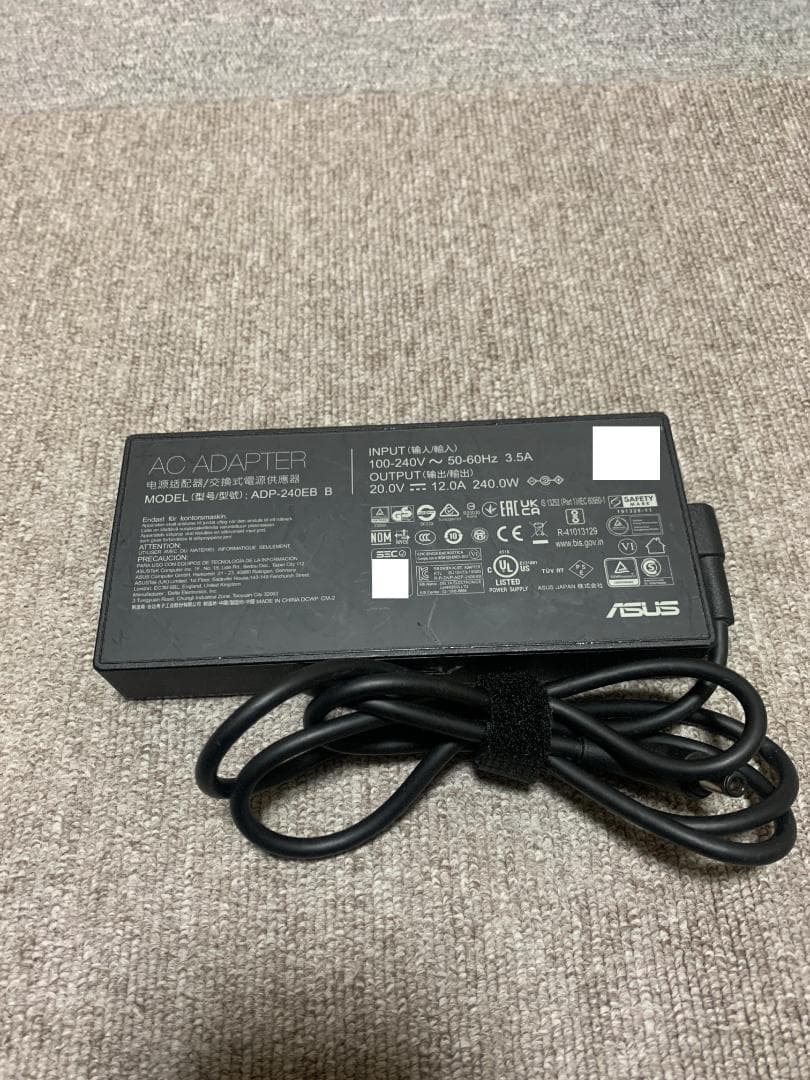 その他 ASUS 20V 12A 240W ADP-240EB B