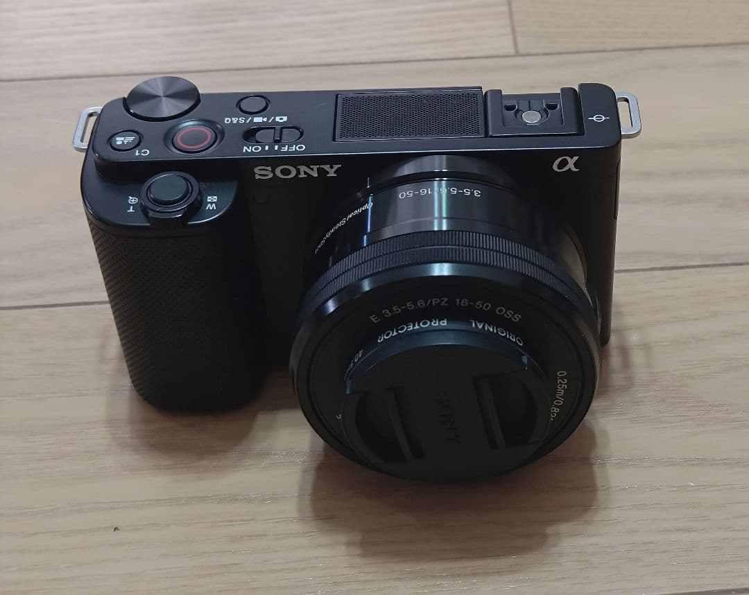 SONY ZV-E10 パワーズームレンズキット　シューティンググリップ付き