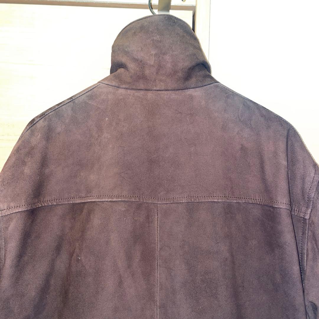 GOLLIPOLIさま専用【ブルックスフィールド】中綿レザーフィールドジャケット