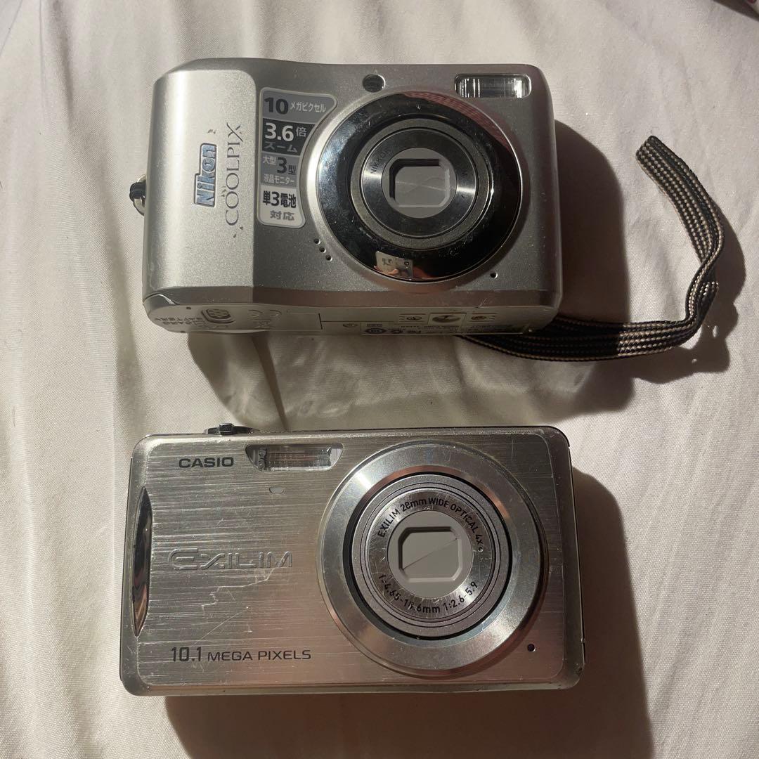 ジャンク オールドコンデジ デジカメNikon Casio セット
