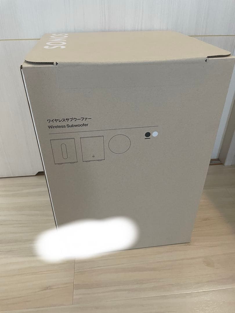 【新品・未使用】Sonos Sub Mini SUBM1JP1BLK