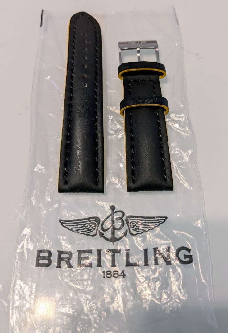 【純正】ブライトリング ラバーベルト バックル付