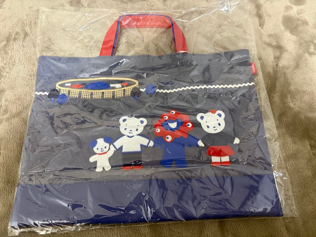 EXPO2025 ファミリア & ミャクミャク　デニムバッグ