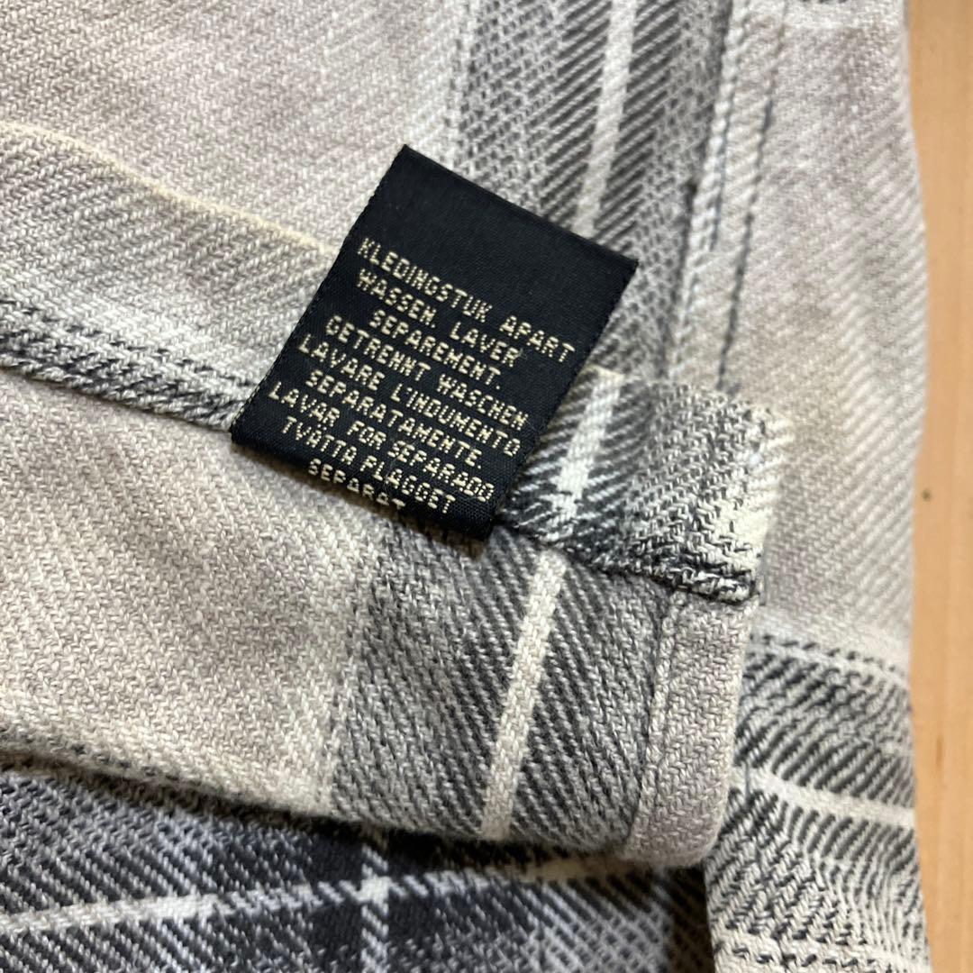 RRL ダブルアールエル　長袖シャツ　チェック　Sサイズ