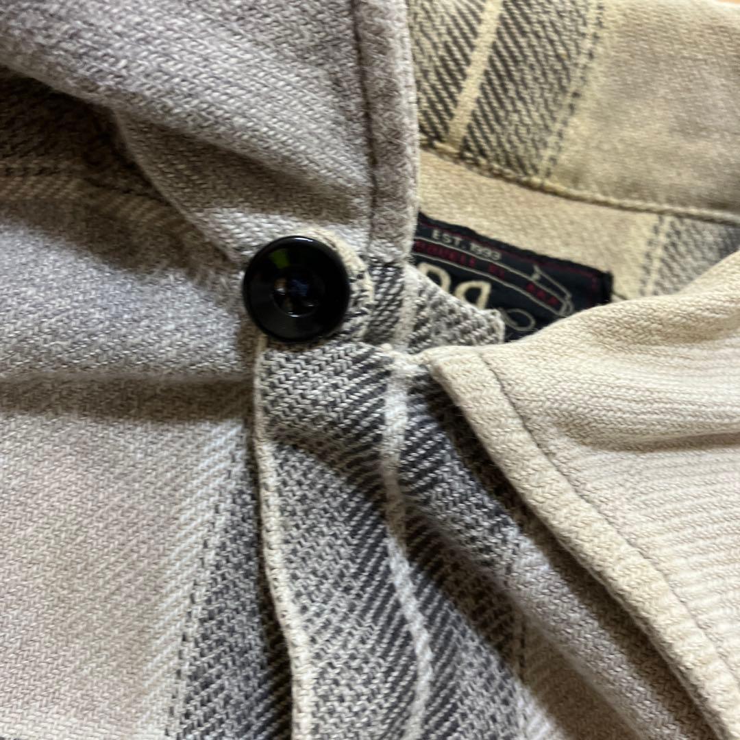 RRL ダブルアールエル　長袖シャツ　チェック　Sサイズ