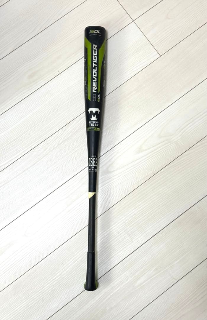 83cm　美津和タイガー　イオタ　 Jグリップ　軟式用　バット　定価47,300