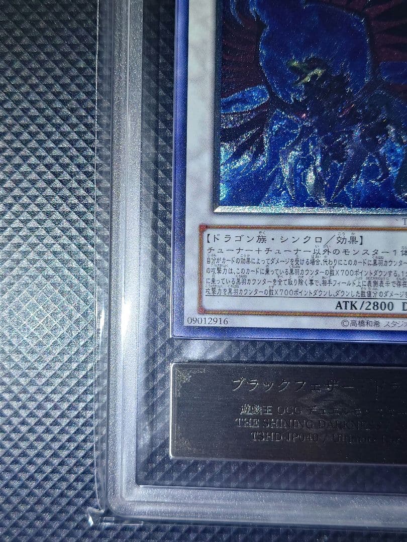 【ARS9】 ブラックフェザー・ドラゴン 旧レリーフ TSHD-JP040