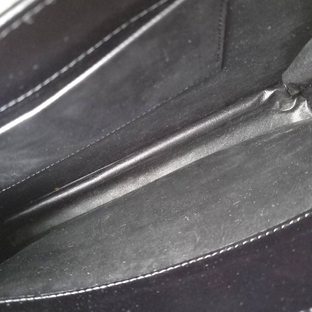 ✨良品✨ WAKO 銀座和光 フォーマルバッグ カーフレザー 黒 ゴールド金具