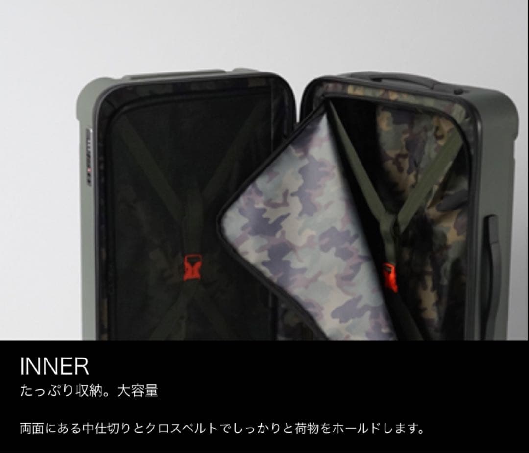 美品 廃盤品 88L RWA スーツケース アウトドアキャリー raw88