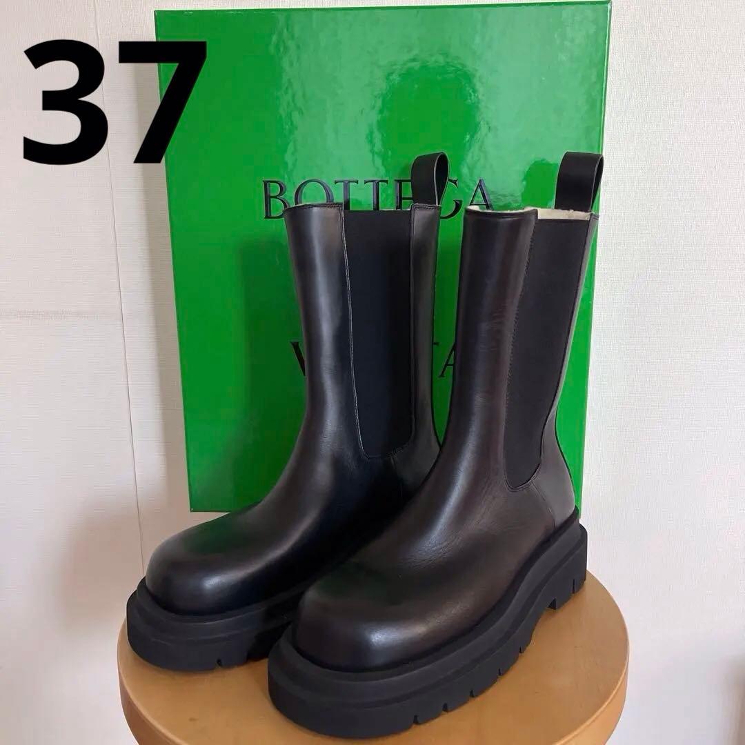 BOTTEGA VENETA ボッテガ•ヴェネタ　ラグブーツ　サイドゴア