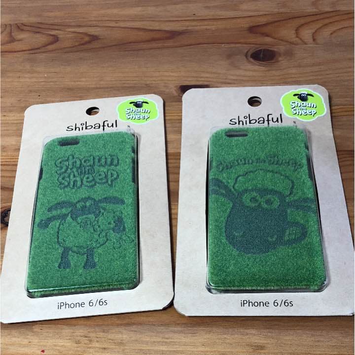 ひつじのショーンiPhone6/6sケース２個セットshibaful シバフル