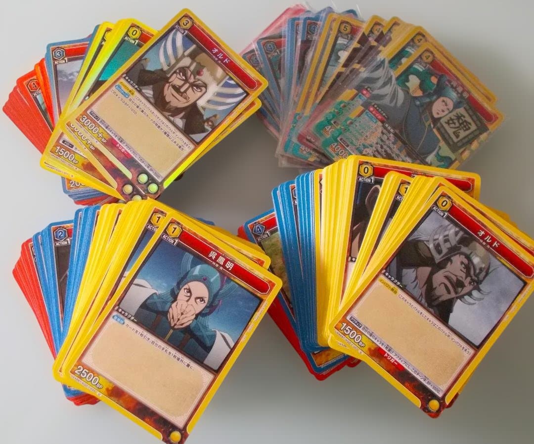 全色　376枚セット　SR以下セミ4コン　キングダム　ユニオンアリーナ